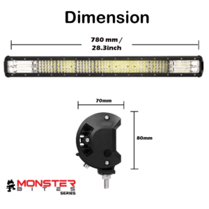 LED Light Bar - 28 inch Philips dimensions