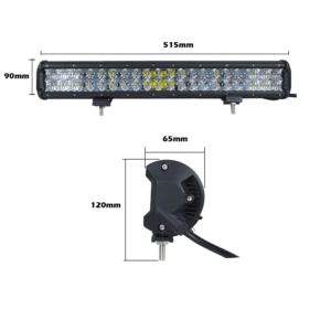 LED Light Bar - 20 inch Osram - dimensions