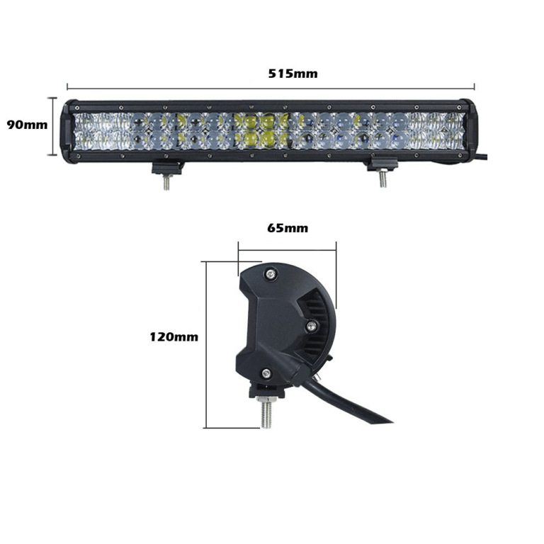 20inch LED Light Bar dimensions