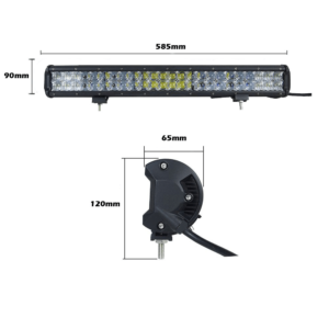 LED Light Bar - 23 inch Osram dimensions