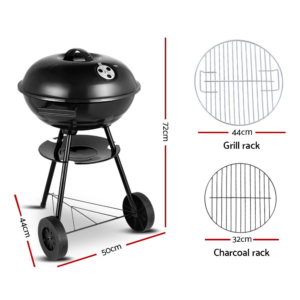 Portable Charcoal BBQ Grill dimensions