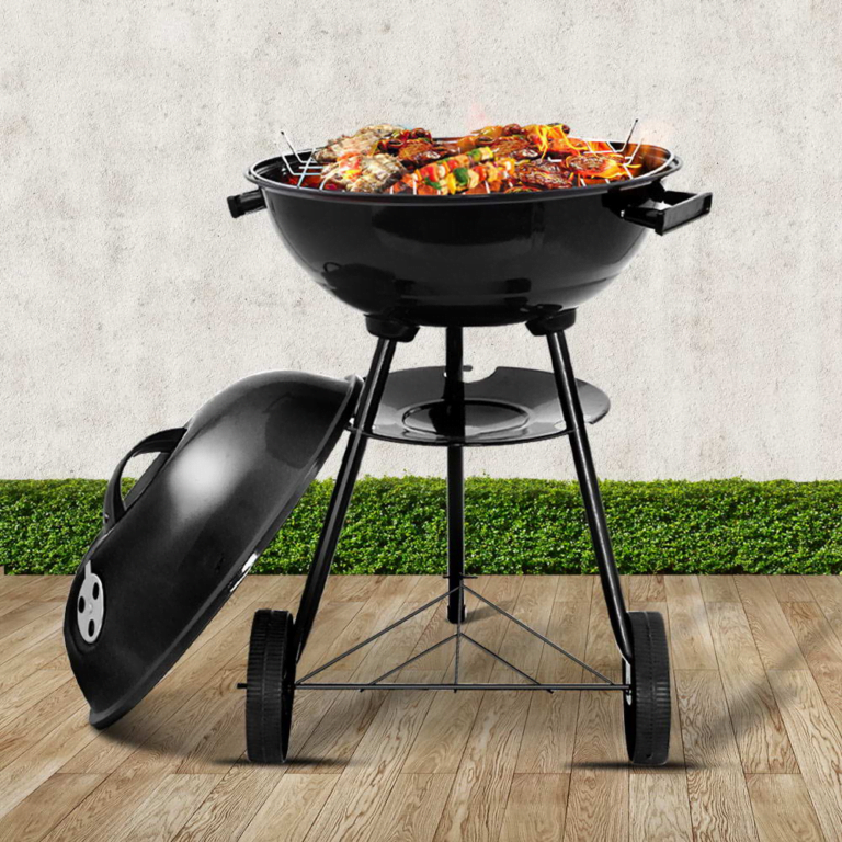Charcoal BBQ Steel Oven
