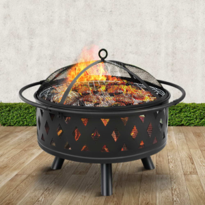 32" Outdoor Fire Pit Grill