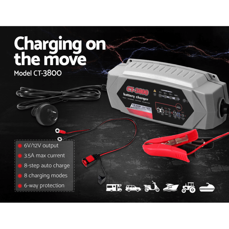 Smart Battery Charger 3.5A-info