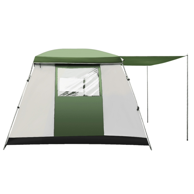 6 Person Instant Up Tent side view