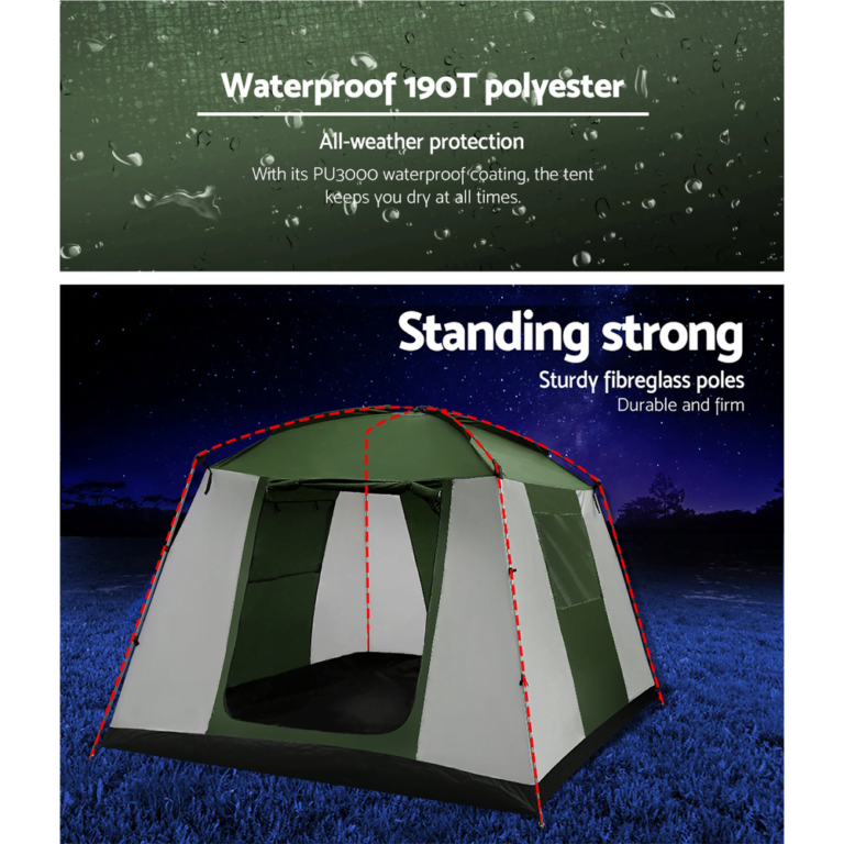 6 Person Instant Up Tent features 02