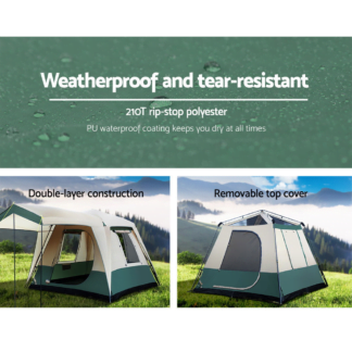 4 Person Instant Dome Tent features 01