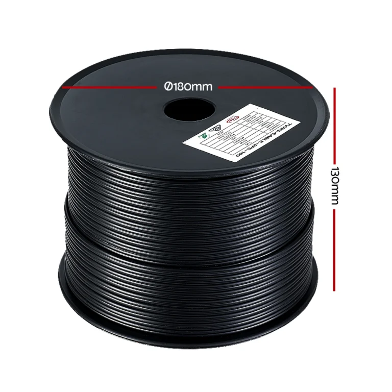 Electrical Cable Twin Core 2.5mm 100m dimension