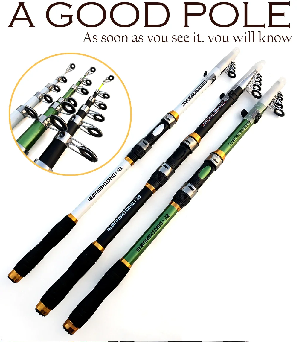Unleash Your Fishing Potential with the Versatile Telescopic FRP Fishing  Rod