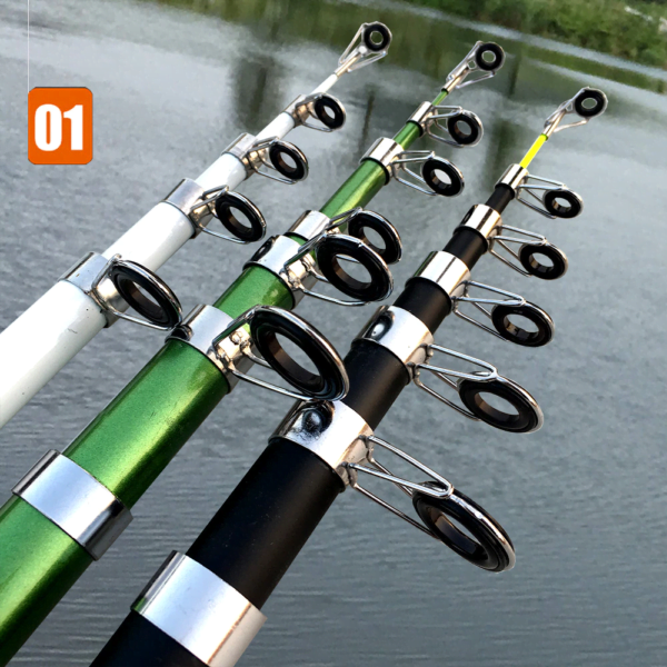 Telescopic Fishing Rod Saltwater guides