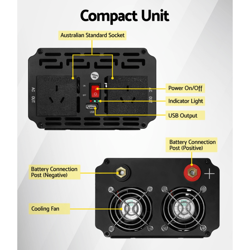 Pure Sine Wave Inverter 1000w 05