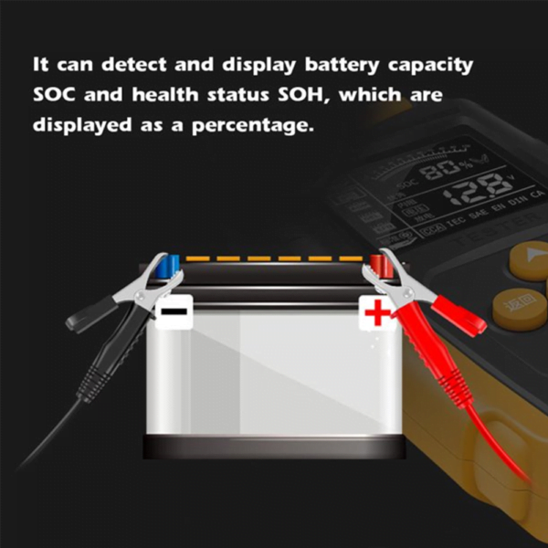 12v 24v battery tester detection