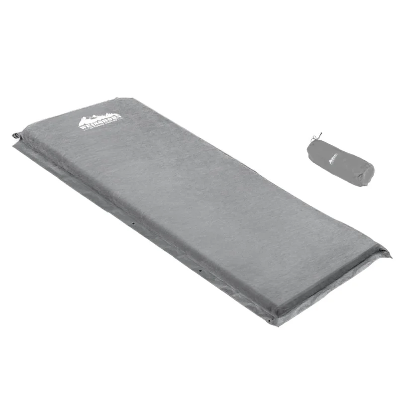 Self Inflatable Single Mattress grey