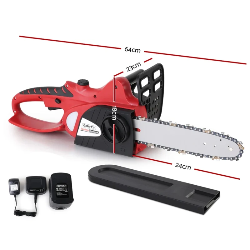 20V Cordless Chainsaw dimensions