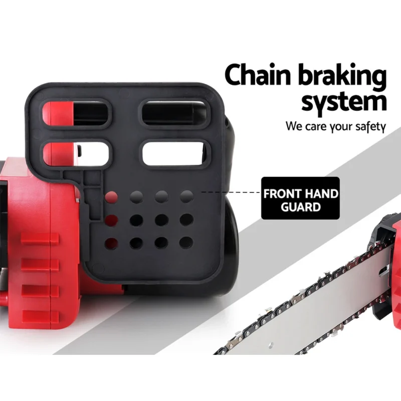 20V Cordless Chainsaw braking system