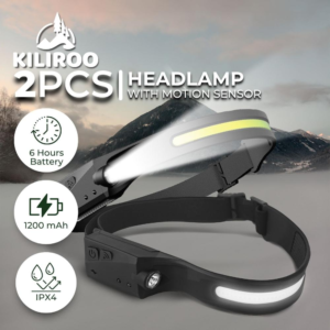 Rechargeable Headlamp 2pcs Set main