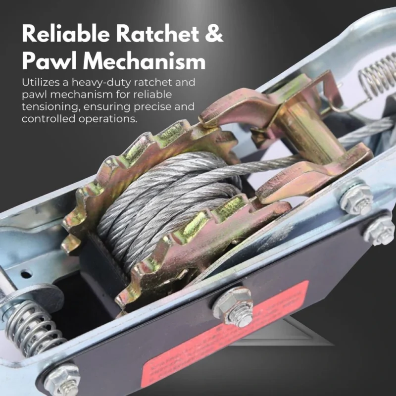 4x4 Hand Winch ratchet