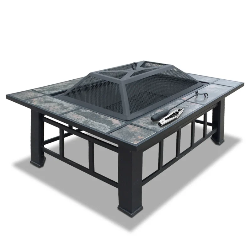 Tile Fire Pit Rectangular main