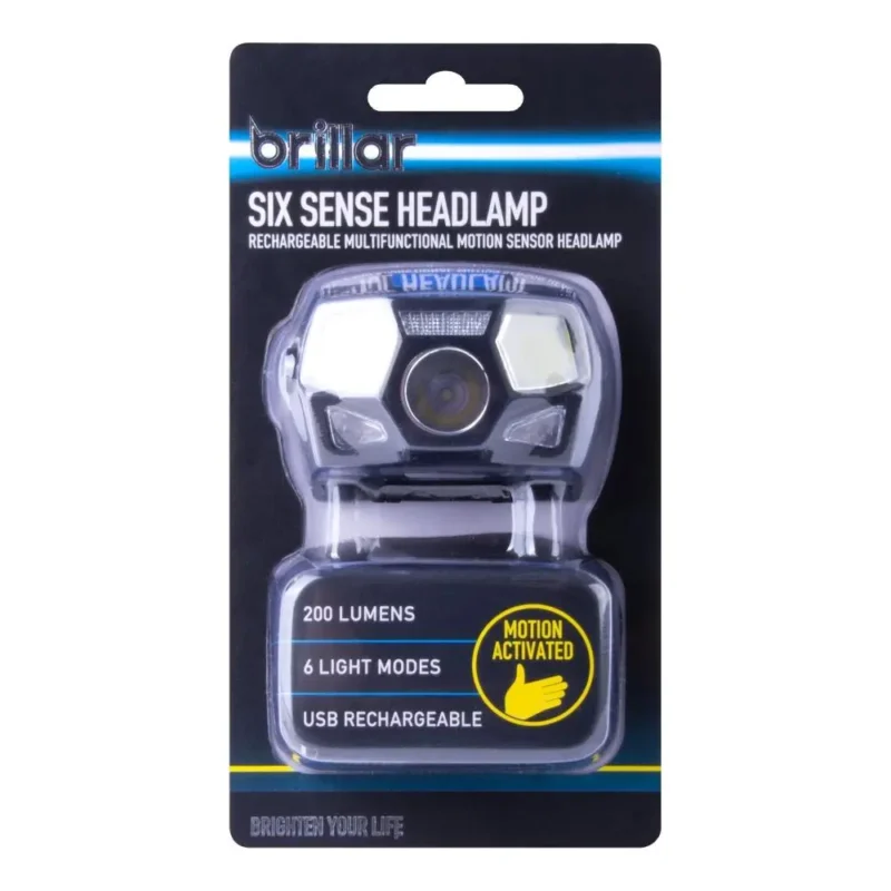 Rechargeable Headlamp 200 lumens front