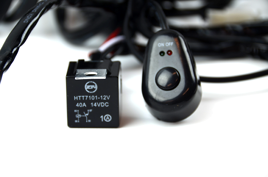 Universal Driving light Wiring Loom switch