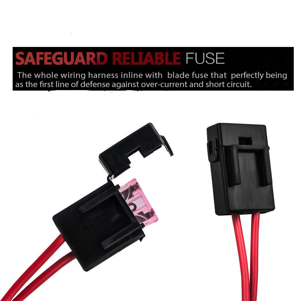Universal Driving light Wiring Loom fuse