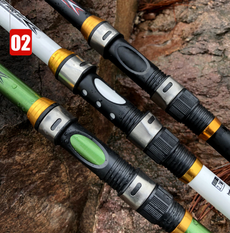 Telescopic Fishing Rod Saltwater reel seat